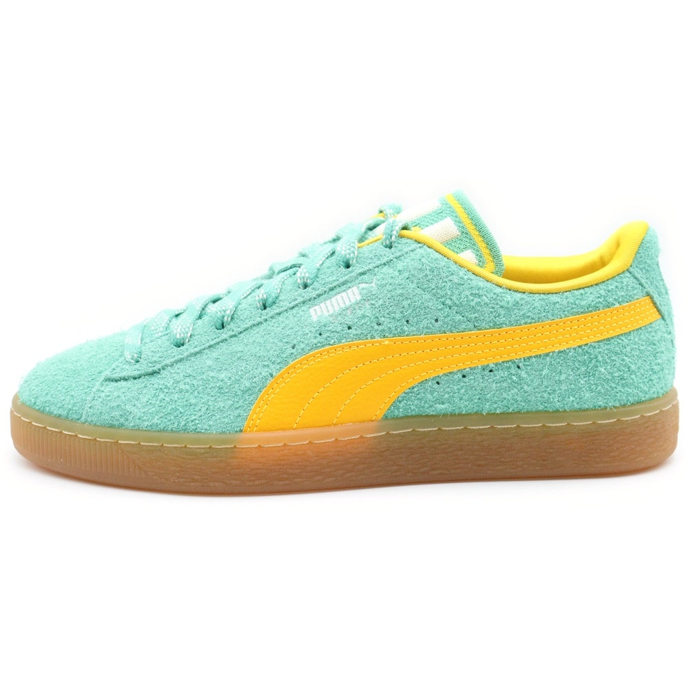 PUMA(プーマ) SUEDE SUPERTIFO スウェード スーパーティフォ ローカットスニーカー ライトグリーン/イエロー US8/26cm 398810-01