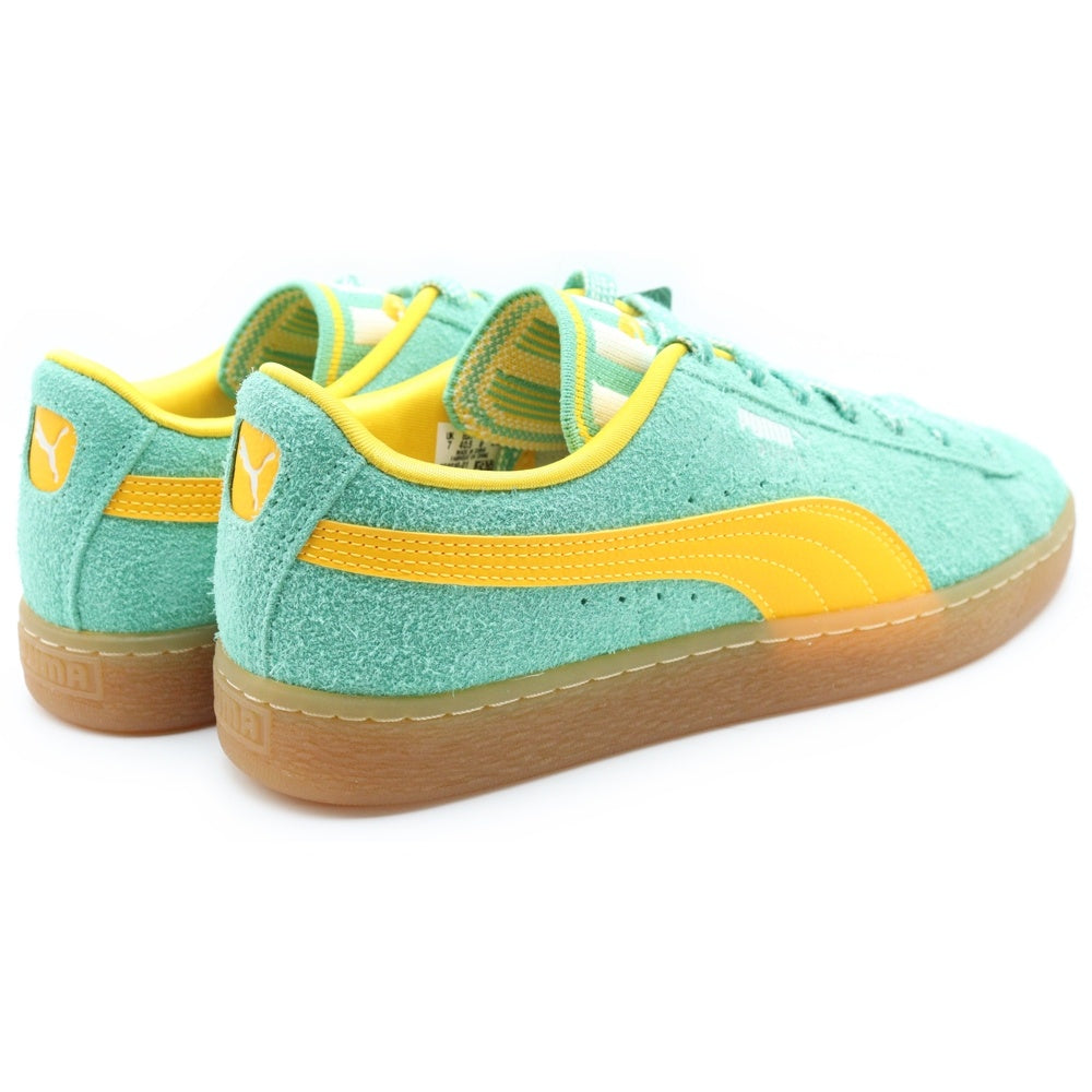 PUMA(プーマ) SUEDE SUPERTIFO スウェード スーパーティフォ ローカットスニーカー ライトグリーン/イエロー US8/26cm 398810-01