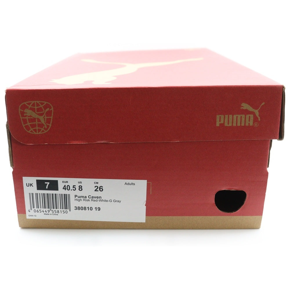 PUMA(プーマ) Caven ケーブン ローカットスニーカー レッド US8/26cm 380810 19