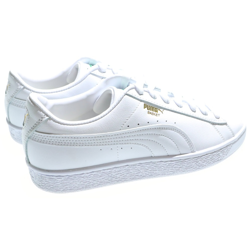 PUMA(プーマ) BASKET CLASSIC XXI バスケット クラシック ローカットスニーカー ホワイト US8.5/26.5cm 374923-01