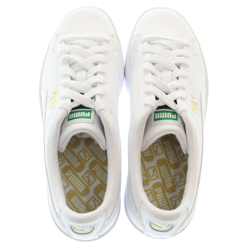 PUMA(プーマ) BASKET CLASSIC XXI バスケット クラシック ローカットスニーカー ホワイト US8.5/26.5cm 374923-01