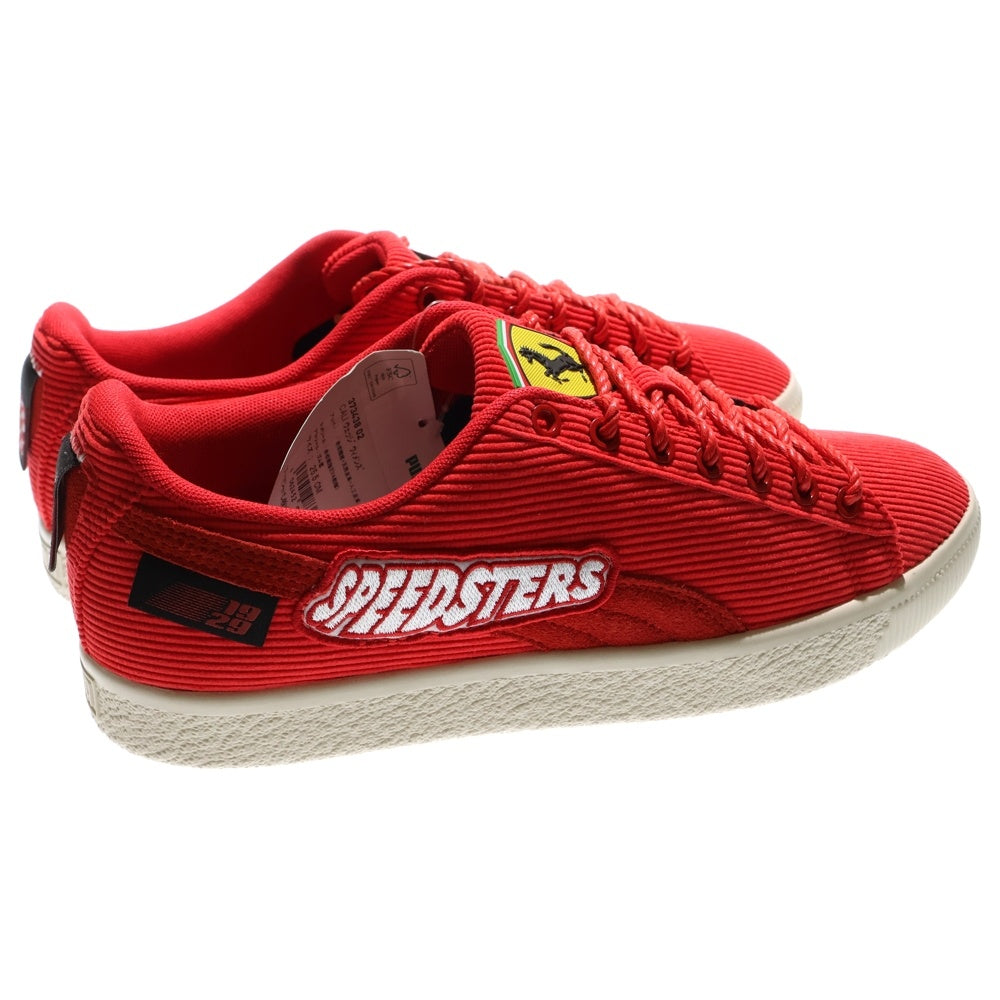 PUMA(プーマ) ×Ferrari CLYDE GC フェラーリ クライド ローカットスニーカー レッド US8.5/26.5cm 307826-02