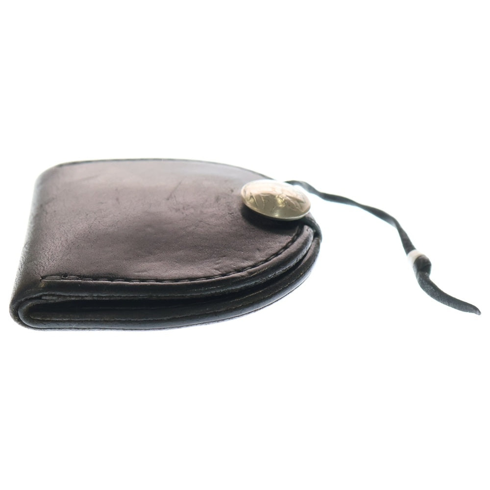 goro's(ゴローズ) レザー コインケース 丸型小銭入れ ブラック