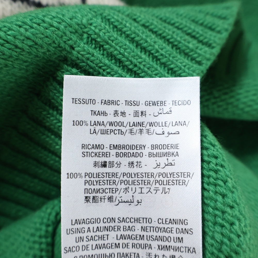GUCCI(グッチ) 18SS バックスバニー クルーネック ニットセーター グリーン 519445 X9S82