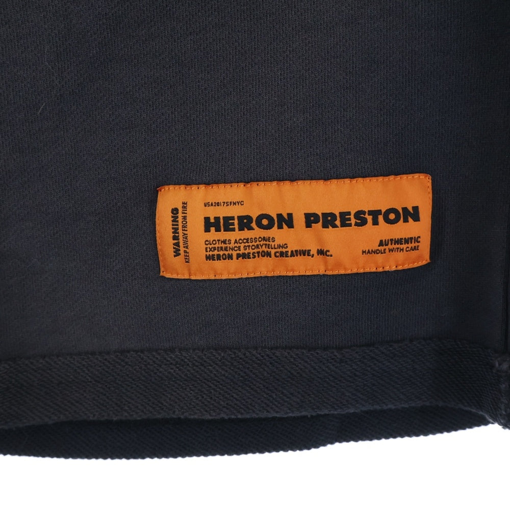 HERON PRESTON(ヘロンプレストン) 20SS ドローコード スウェット ハーフパンツ ショーツ グレー HMCI004S20809030