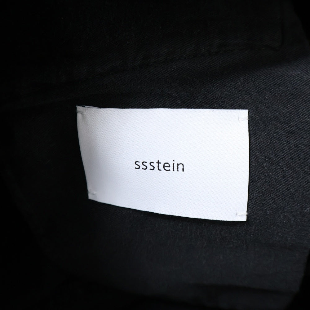 Stein(シュタイン) VINTAGE REPRODUCTION DENIM JEANS ヴィンテージプロダクション ボタンフライ ストレートデニムパンツ ブラック ST1231