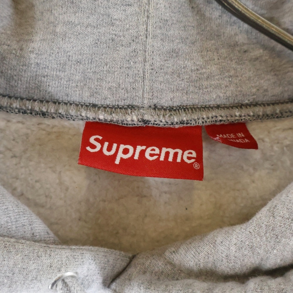 SUPREME(シュプリーム) 21AW S Logo Split Hooded Sweatshirt Sロゴ スプリット スウェット プルオーバー パーカー グレー