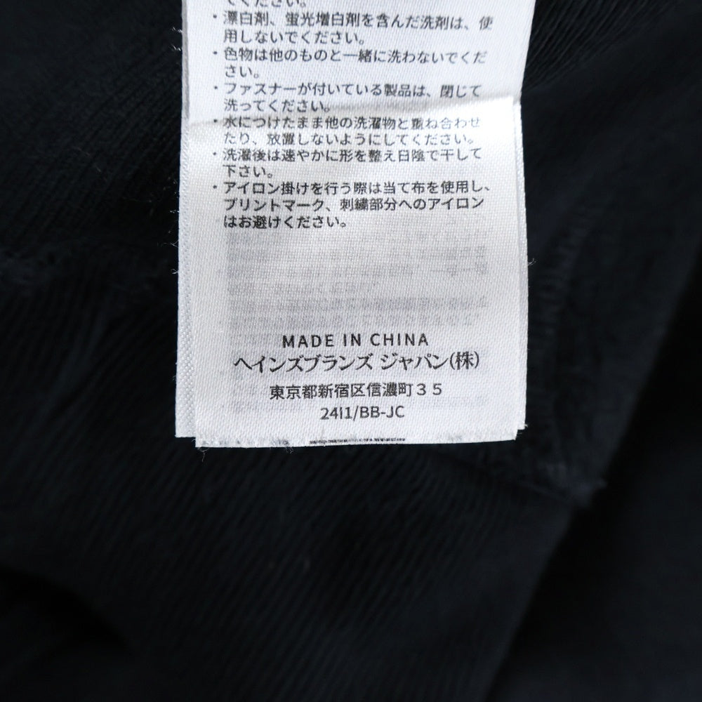 CHAMPION(チャンピオン) ×X-LARGE エクストララージ リバースウィーブ ロゴプリント スウェット トレーナー ブラック C8-W016