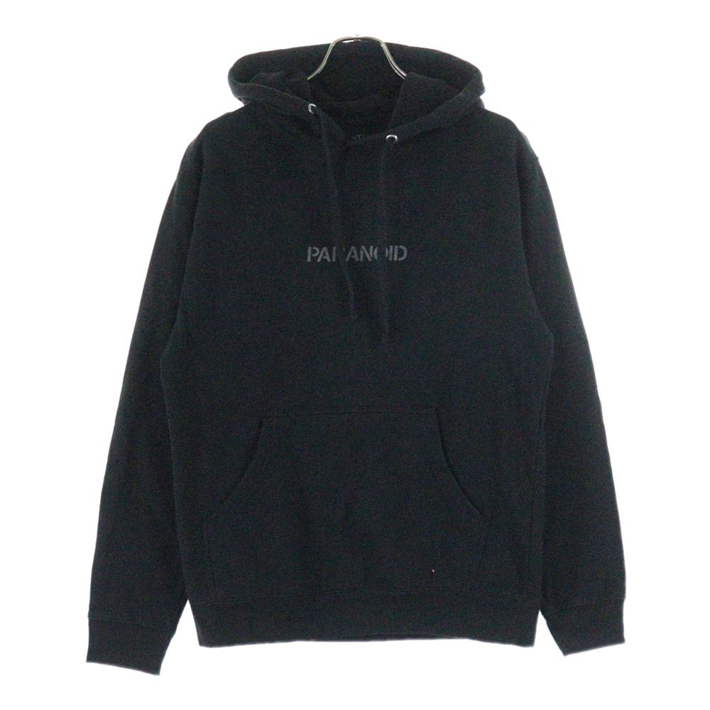 ANTI SOCIAL SOCIAL CLUB(アンチソーシャルソーシャルクラブ) ×UNDEFEATED アンディフィーテッド ロゴプリント スウェットプルオーバーパーカー ブラック