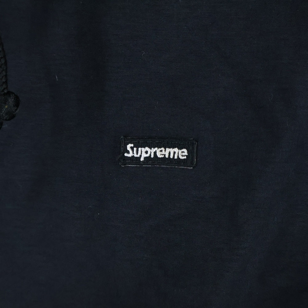SUPREME(シュプリーム) 19SS GORE-TEX Hooded Harrington Jacket ゴアテックス フーデット ナイロン ジップアップ ハリントン ジャケット ブラック