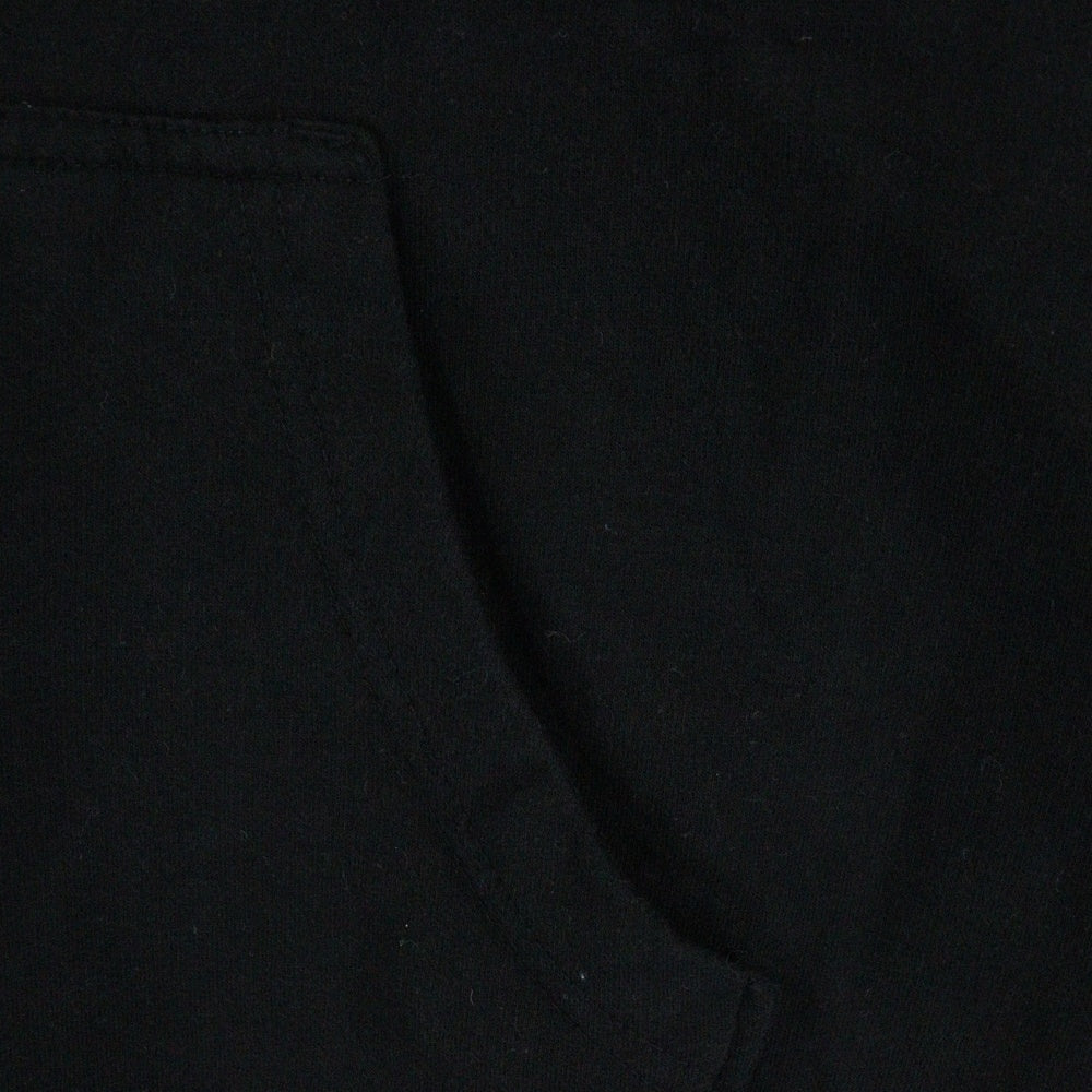 ANTI SOCIAL SOCIAL CLUB(アンチソーシャルソーシャルクラブ) ×FRAGMENT DESIGN フラグメントデザイン ロゴプリント スウェットプルオーバーパーカー ブラック/ブルー