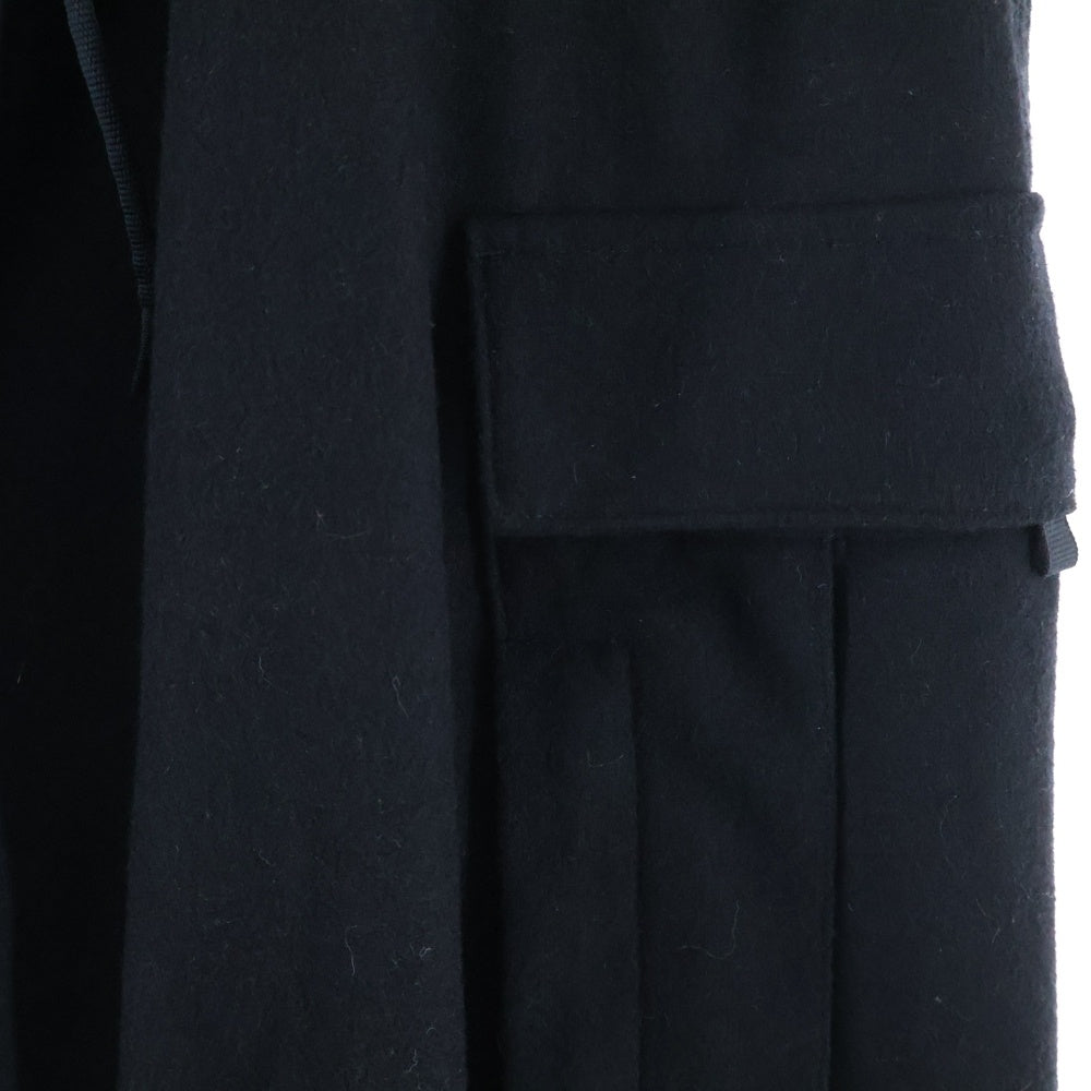 Y-3(ワイスリー) M CL WOOL FLANNEL CARGO PANT ウールフランネル カーゴ ジョガーパンツ ブラック HM9340