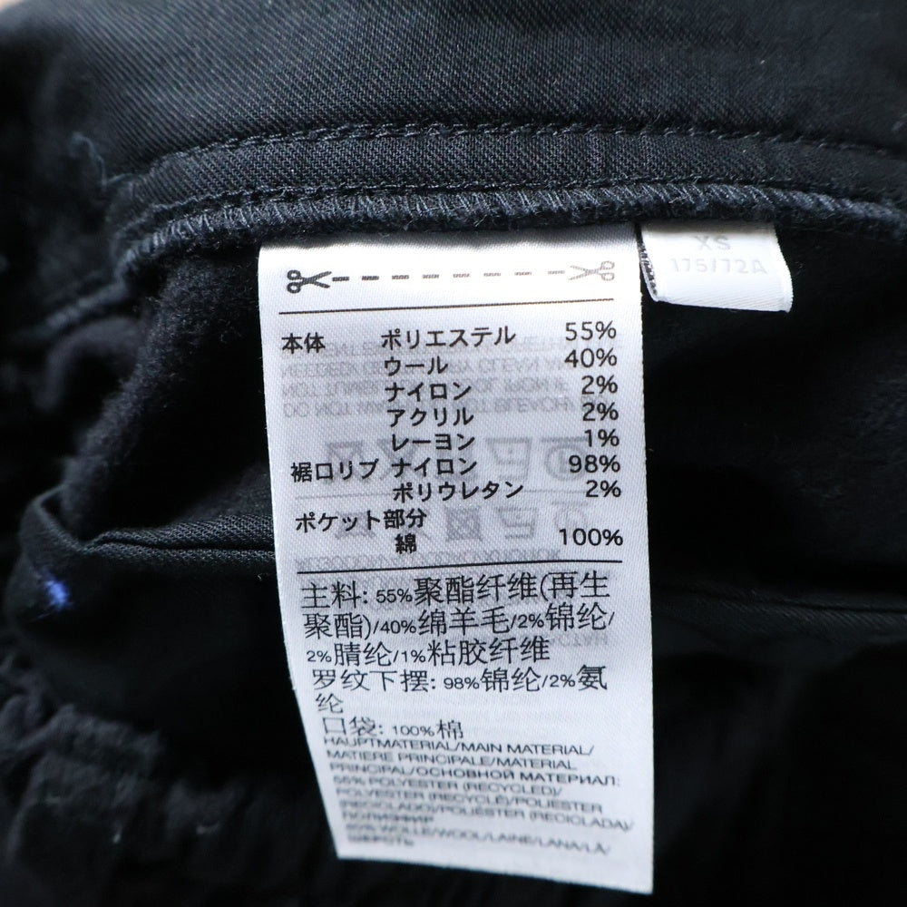 Y-3(ワイスリー) M CL WOOL FLANNEL CARGO PANT ウールフランネル カーゴ ジョガーパンツ ブラック HM9340