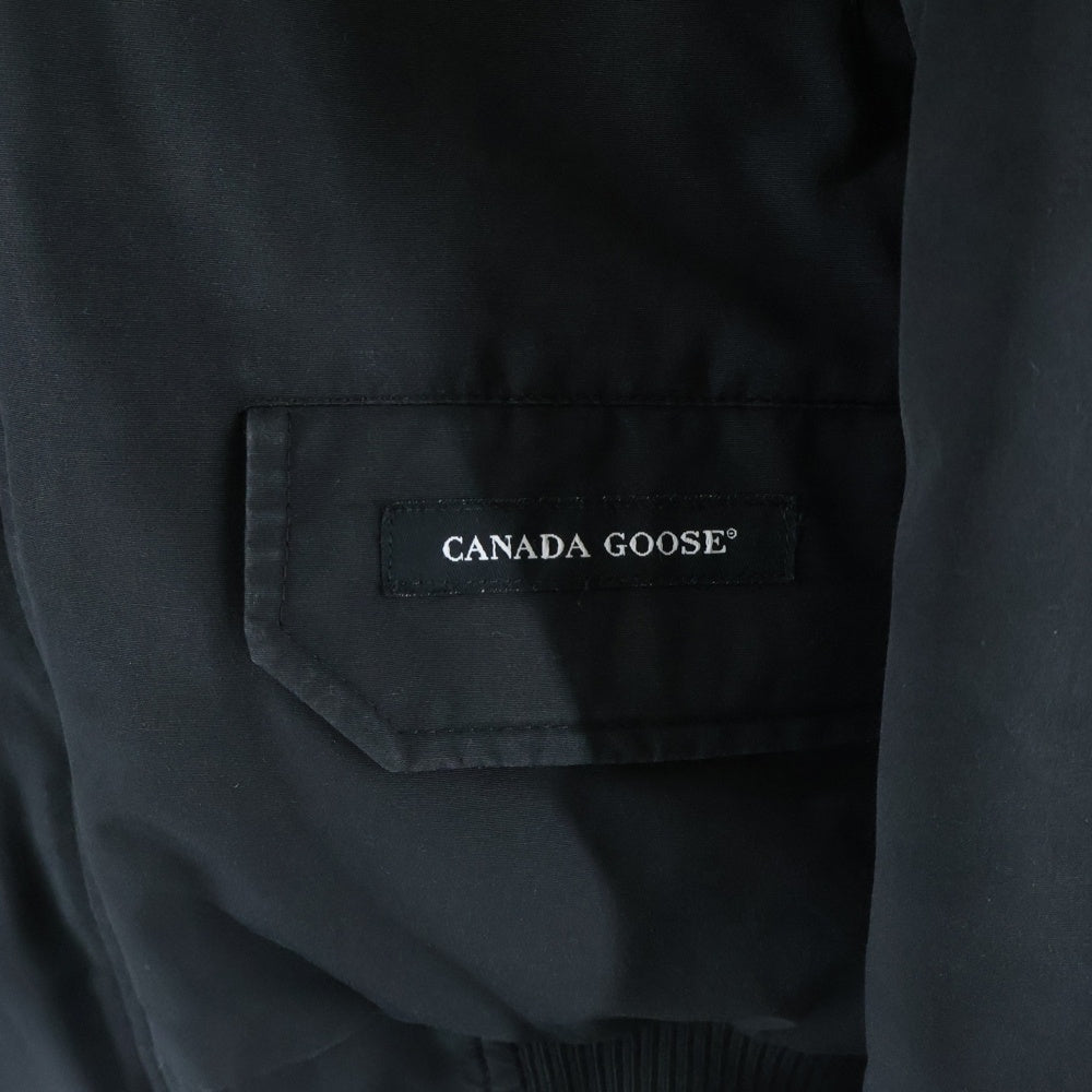 CANADA GOOSE(カナダグース) CHILLIWACK BOMBER JACKET チリワック ファー付きフード ポリエステル ダウンジャケット ブラック 7950MA