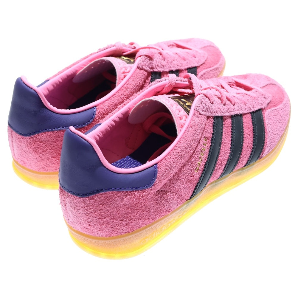 adidas(アディダス) WMNS GAZELLE INDOOR ウィメンズ ガゼル インドア スウェードレザー ローカットスニーカー ピンク レディース US8/25cm IE7002