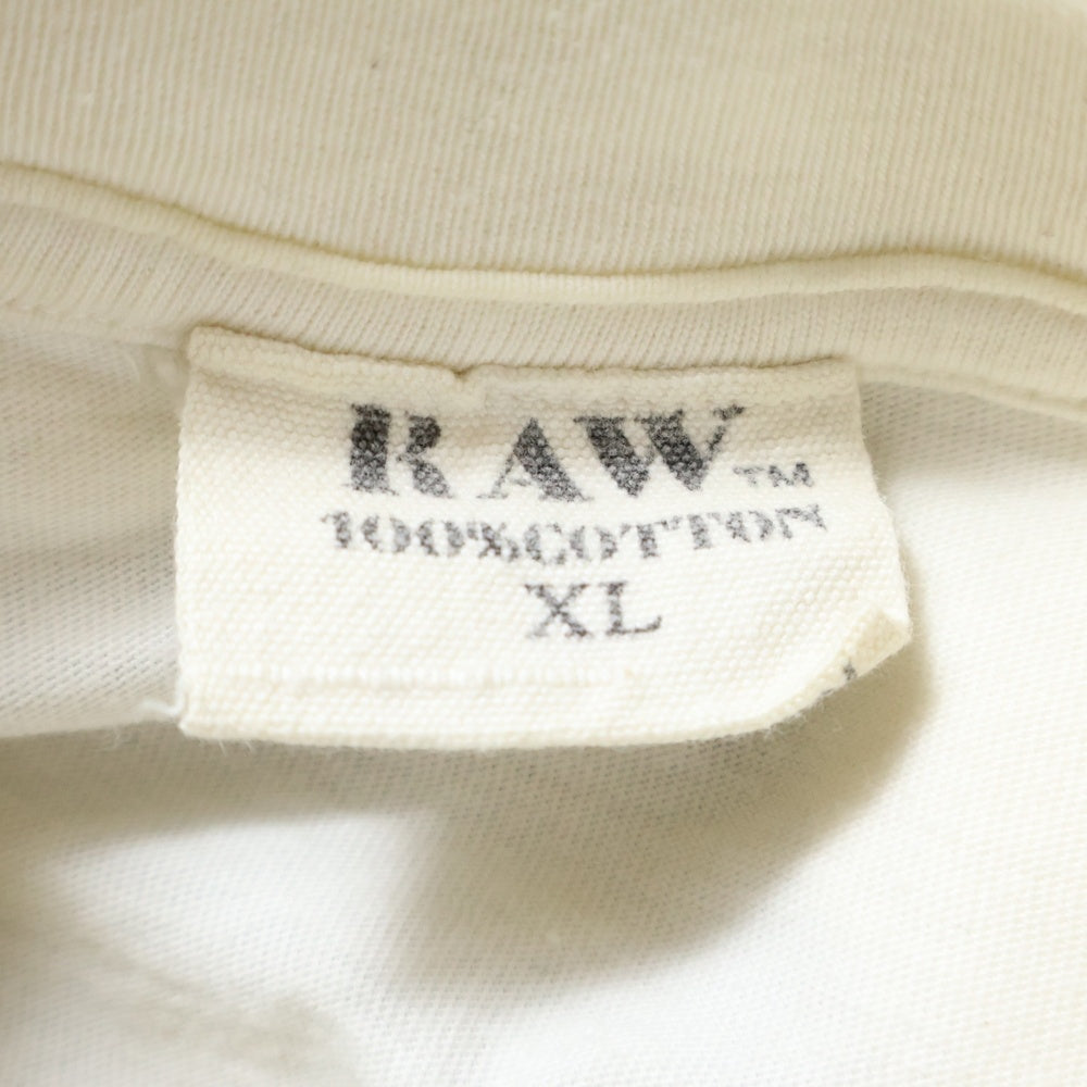 VINTAGE(ヴィンテージ) 90S BJORK 1993 Debut RAW ヴィンテージ ビョーク デビュー フォトプリント 半袖 Tシャツ ホワイト