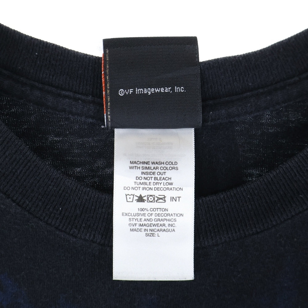 HARLEY DAVIDSON(ハーレーダビッドソン) 両面プリント クルーネック 半袖 Tシャツ カットソー ブラック