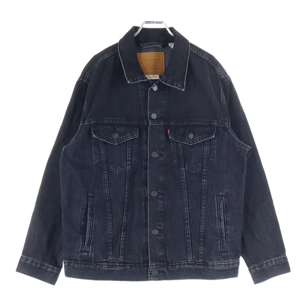 Levi's premium(リーバイスプレミアム) RELAXED FIT リラックス フィット オーバーサイズ デニム トラッカー ジャケット ブラック PC9-A5782-0000