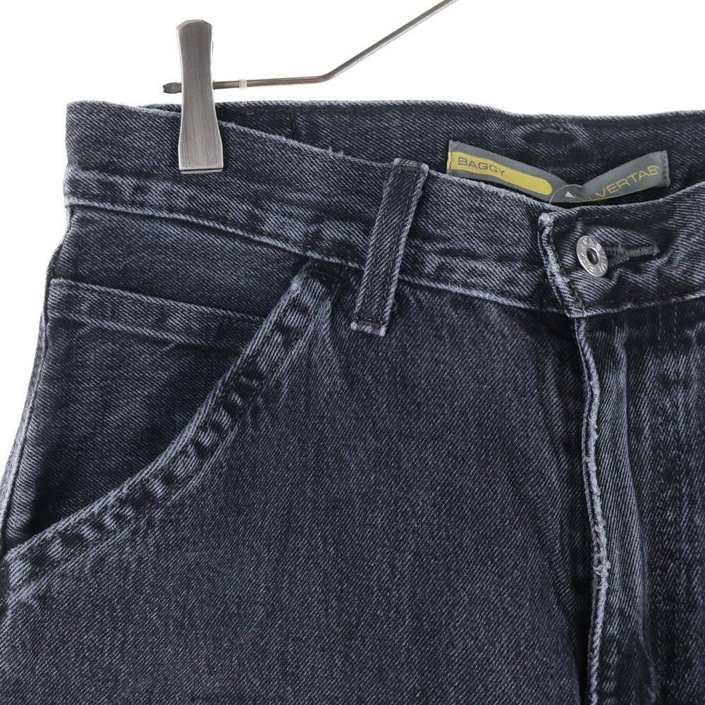 Levi's(リーバイス) SILVERTAB シルバータブ バギーカーペンター デニムパンツ ブラック PC9-A7489-0001