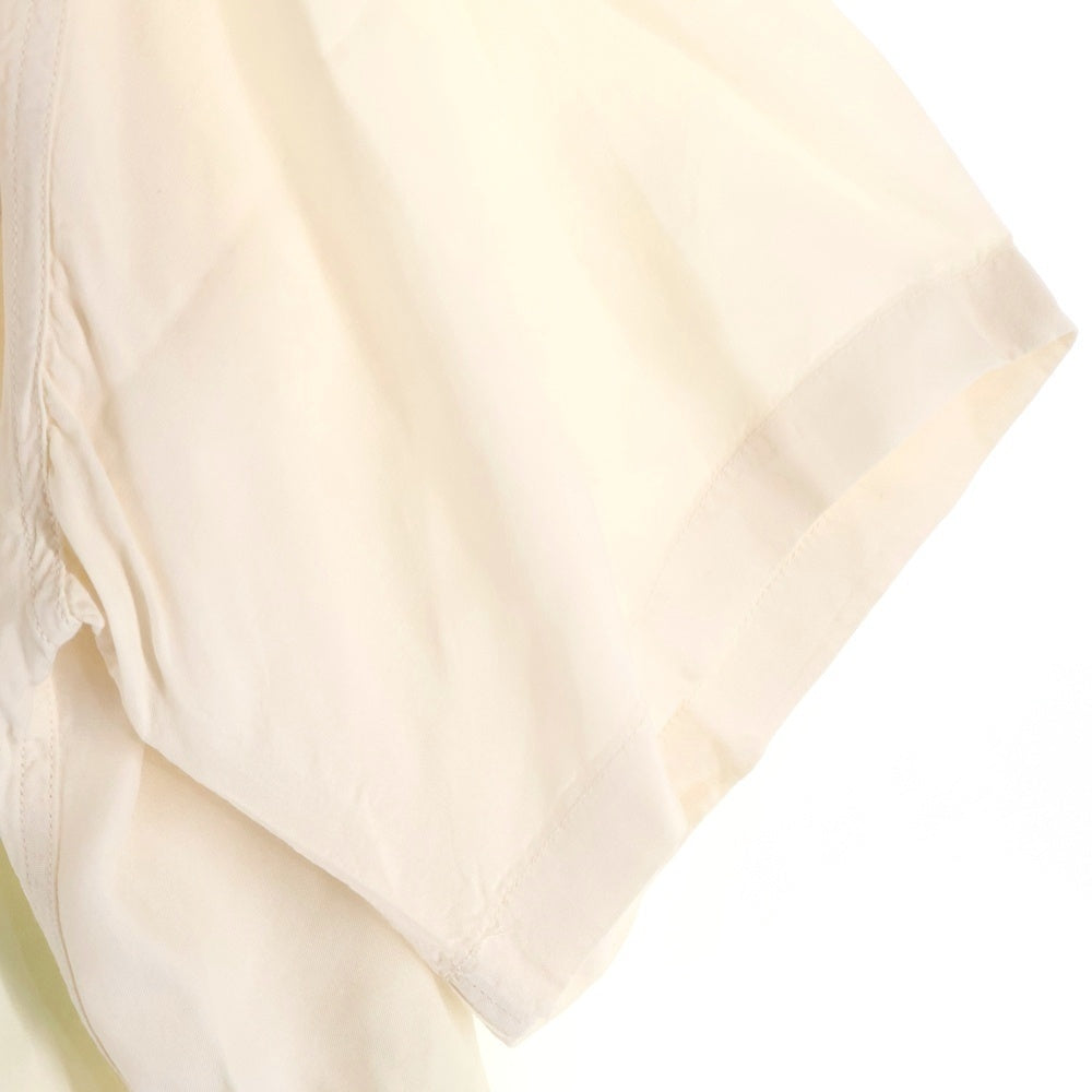 Buzz Rickson's(バズリクソンズ) AIRBRUSH HAND PAINT OPEN SHIRT ハンドペイント オープンカラー レーヨン ハワイアン 半袖シャツ ベージュ BR39106