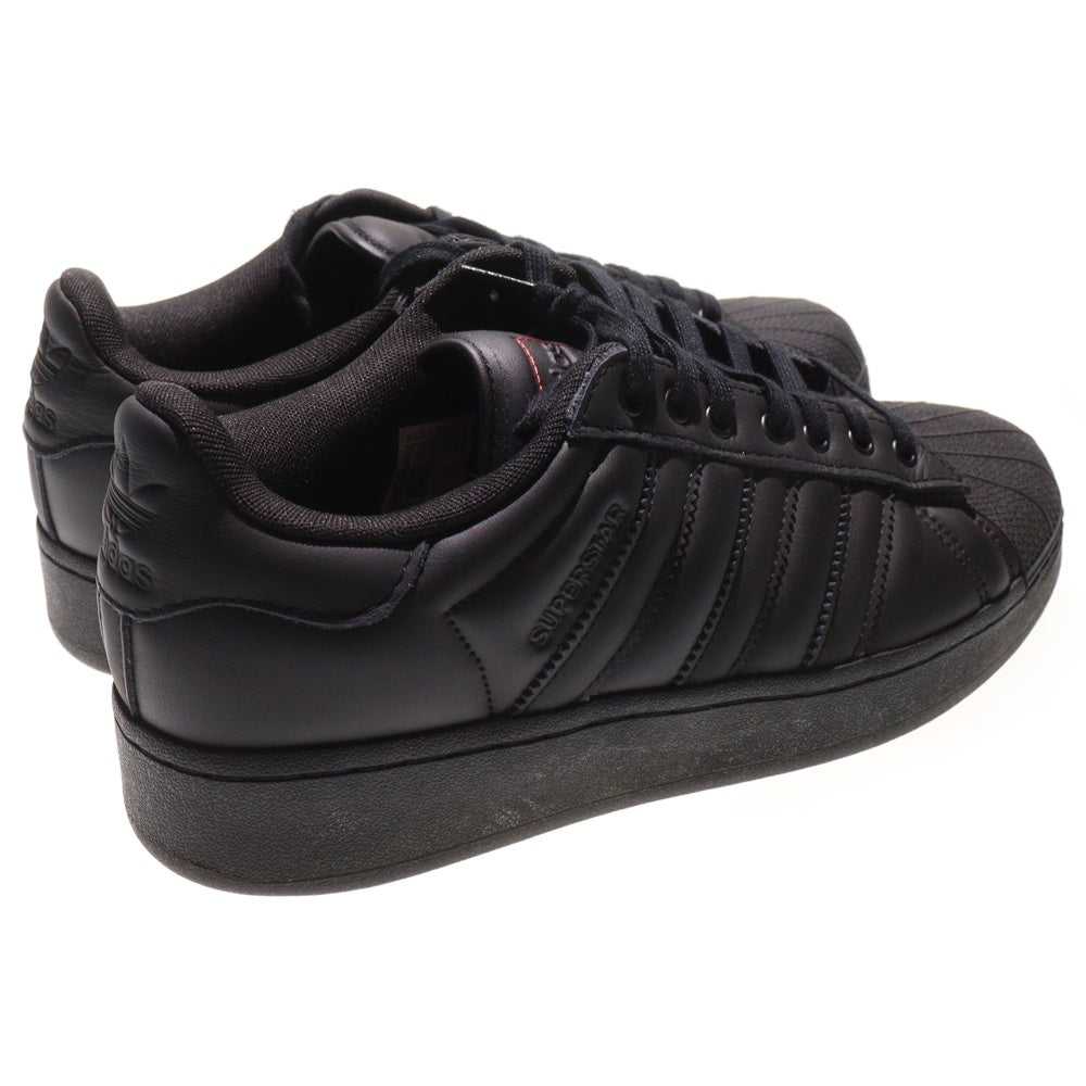 adidas(アディダス) ×atmos SUPERSTAR XLG アトモス スーパースター ローカットスニーカー ブラック US9/27cm IF6290