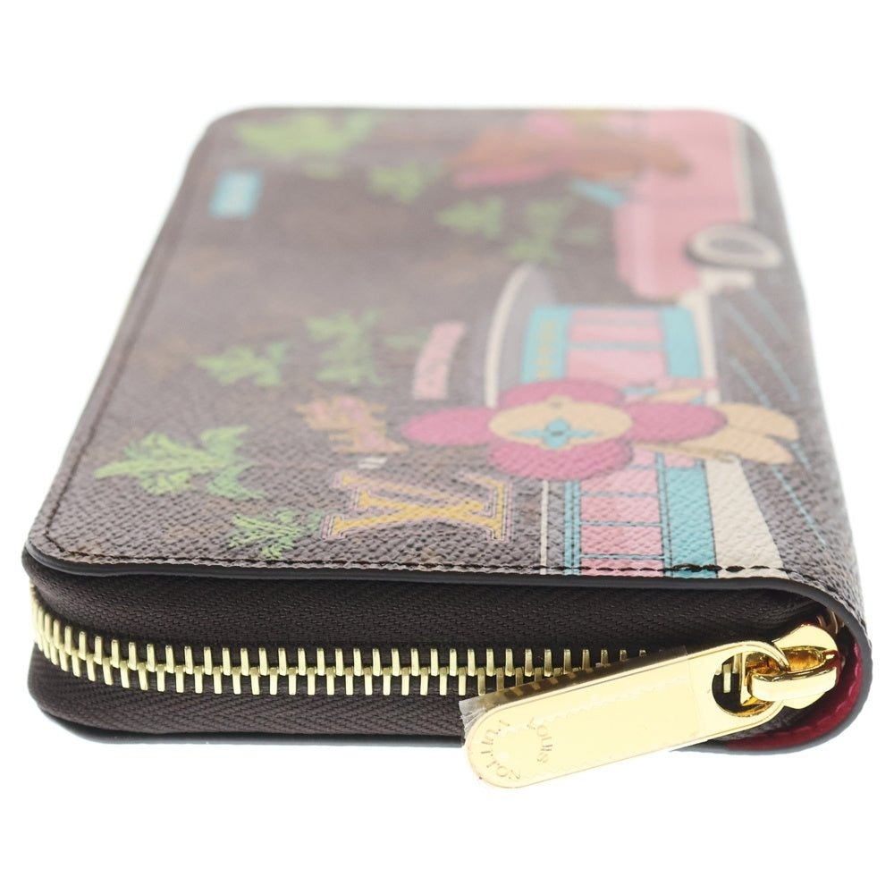 LOUIS VUITTON(ルイヴィトン) モノグラム ジッピーウォレット ヴィヴィエンヌ ラウンドファスナー 長財布 ブラウン M80857 RFID