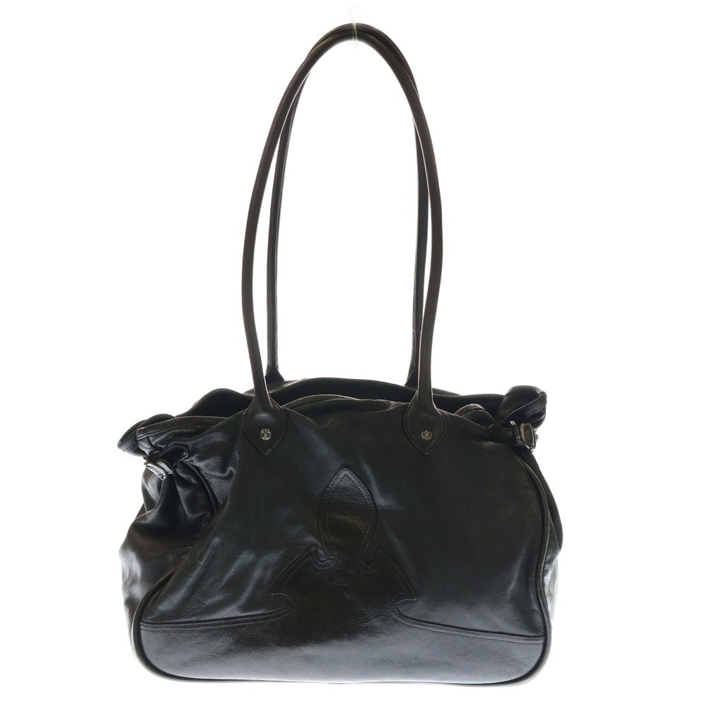 CHROME HEARTS(クロムハーツ) BSフレアボタン フレアニー レザー