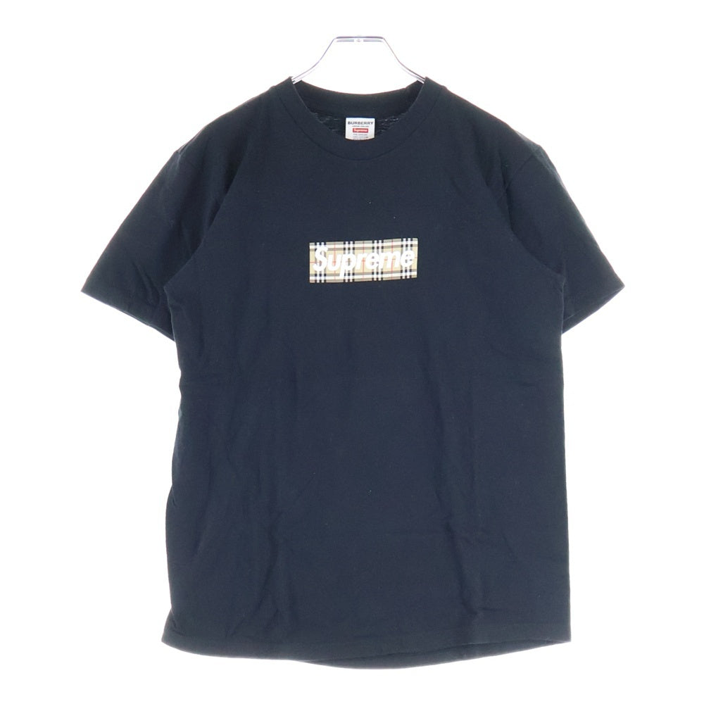 Supreme Burberry box logo Tシャツ L Supreme Burberry Box Logo Tee White Men's - SS22 - US