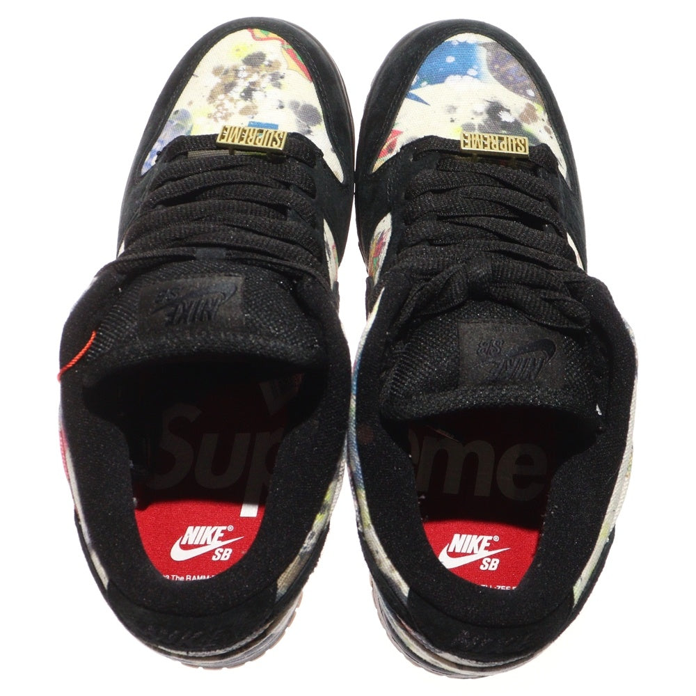 NIKE(ナイキ) 23AW ×DUNK LOW QS Rammellzee シュプリーム ダンクロー ラメルジー ローカットスニーカー シューズ マルチ US8/26cm FD8778-001