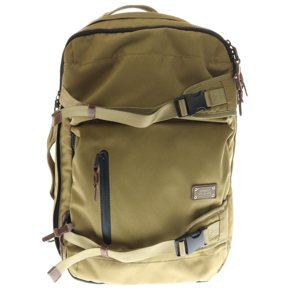 AS2OV(アッソブ) AS2OV CORDURA DOBBY 305D 3WAY BACK PACK アッソブ コーデュラ バックパック ブラウン 061405