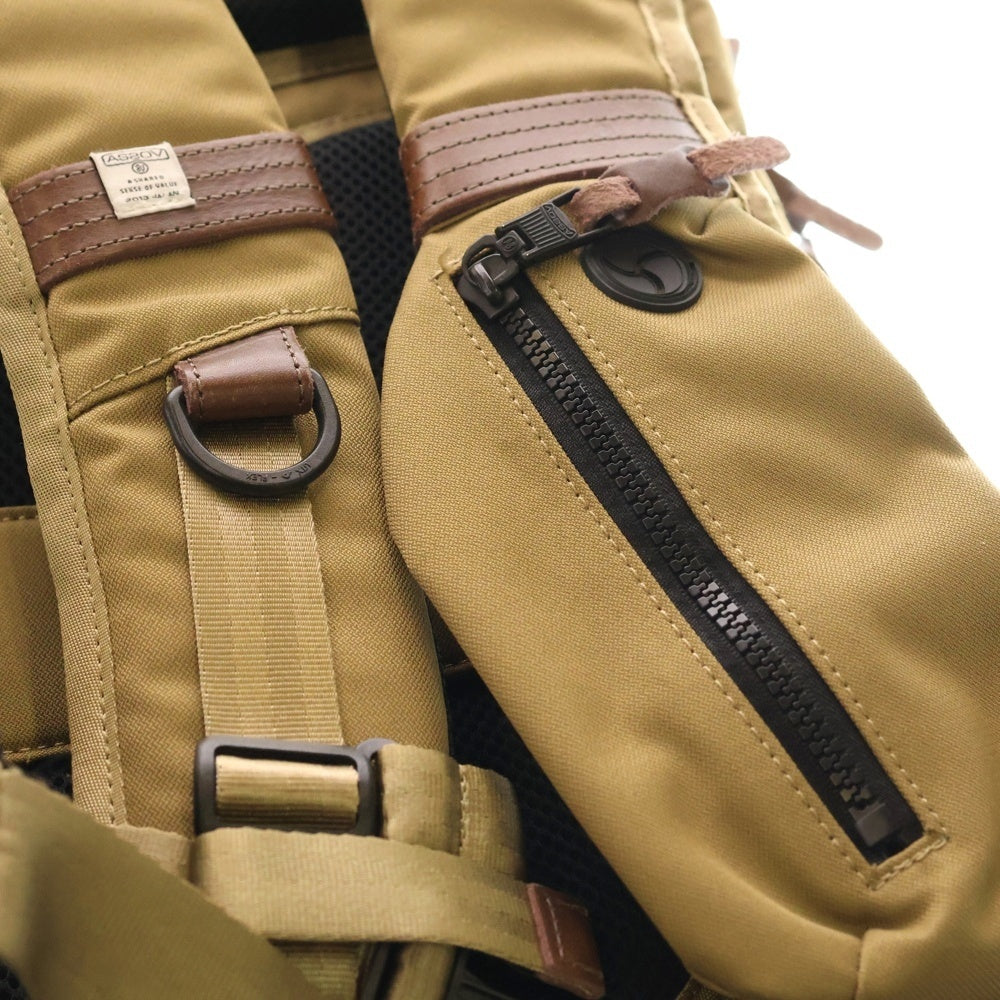 AS2OV(アッソブ) AS2OV CORDURA DOBBY 305D 3WAY BACK PACK アッソブ コーデュラ バックパック ブラウン 061405