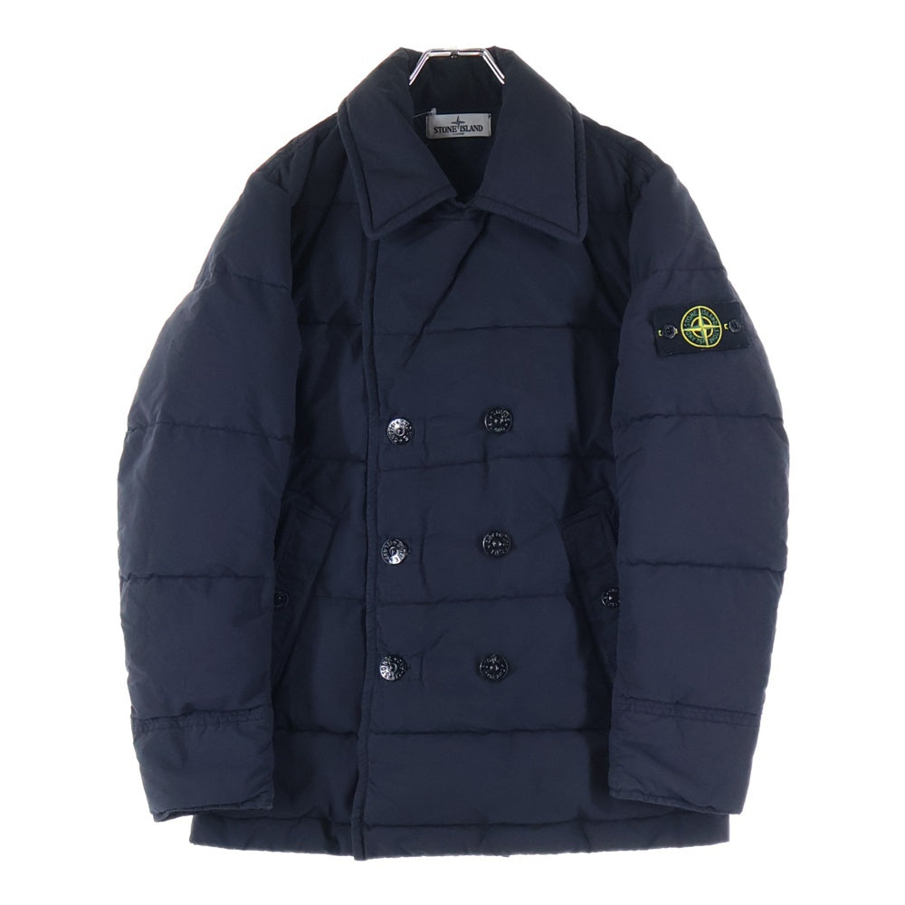 STONE ISLAND(ストーンアイランド) 13AW COTTON NYLON RIPSTOP DOWN JACKET コットンナイロン リップストップ 中綿ダウンジャケット ブラック 591542028
