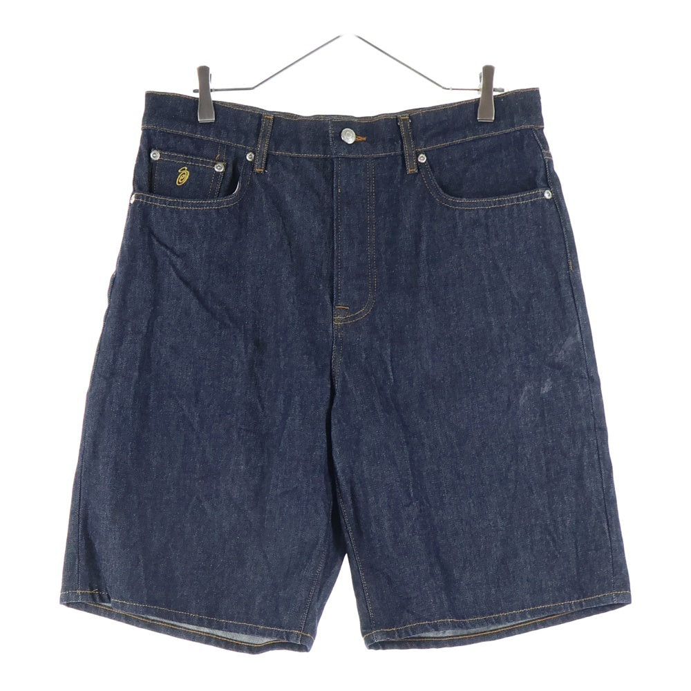 STUSSY(ステューシー) BIG OL SHORT DENIM ワイド デニム ショーツ ショート ハーフパンツ インディゴ 112296