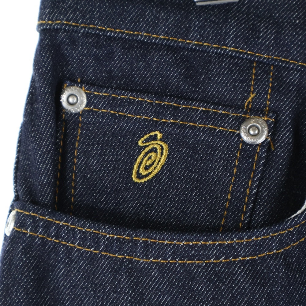 STUSSY(ステューシー) BIG OL SHORT DENIM ワイド デニム ショーツ ショート ハーフパンツ インディゴ 112296