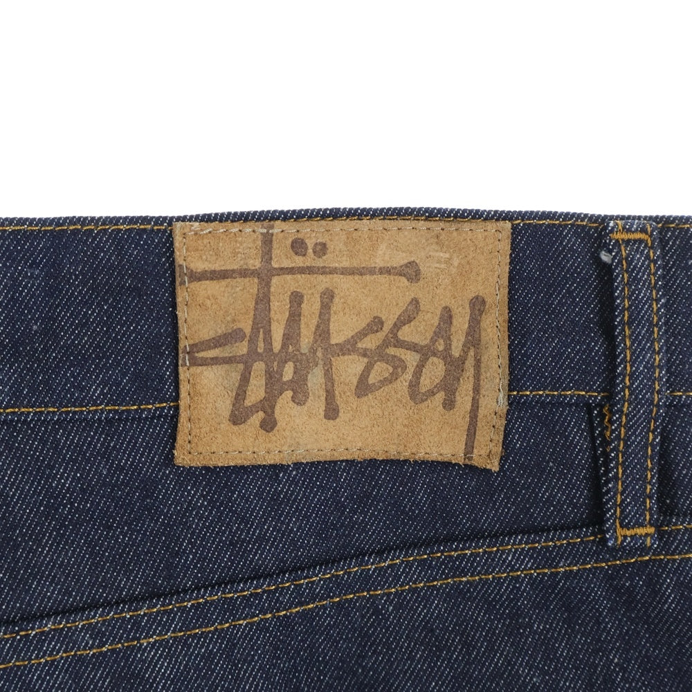 STUSSY(ステューシー) BIG OL SHORT DENIM ワイド デニム ショーツ ショート ハーフパンツ インディゴ 112296