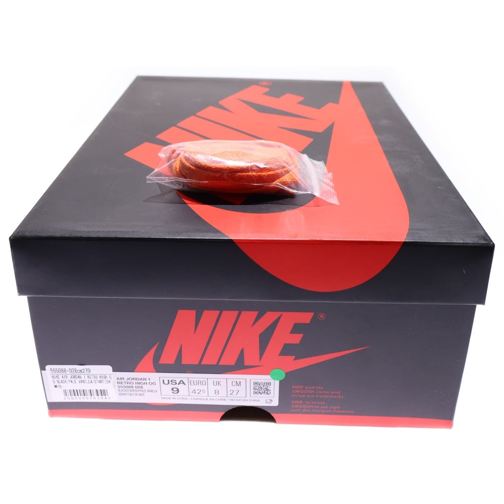 NIKE(ナイキ) AIR JORDAN 1 RETRO HIGH OG SHATTERED BACKBOARD 3.0 エアジョーダン1 レトロ シャッタードバックボード3.0 ハイカットスニーカー US9/27cm 555088-028