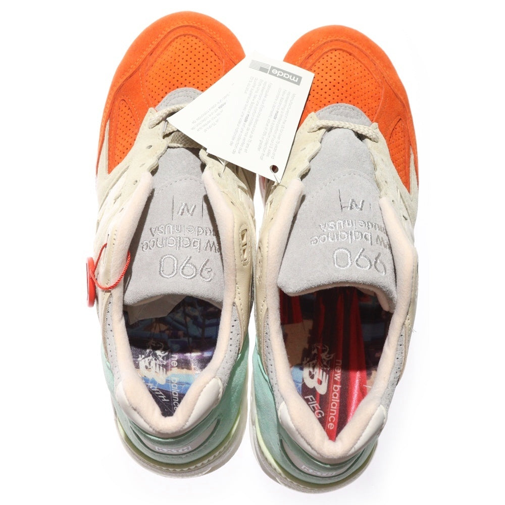 New Balance(ニューバランス) ×KITH M990KV2 Cycladesキス キクラデス スエード ローカットスニーカー ベージュ US9.5/27.5cm