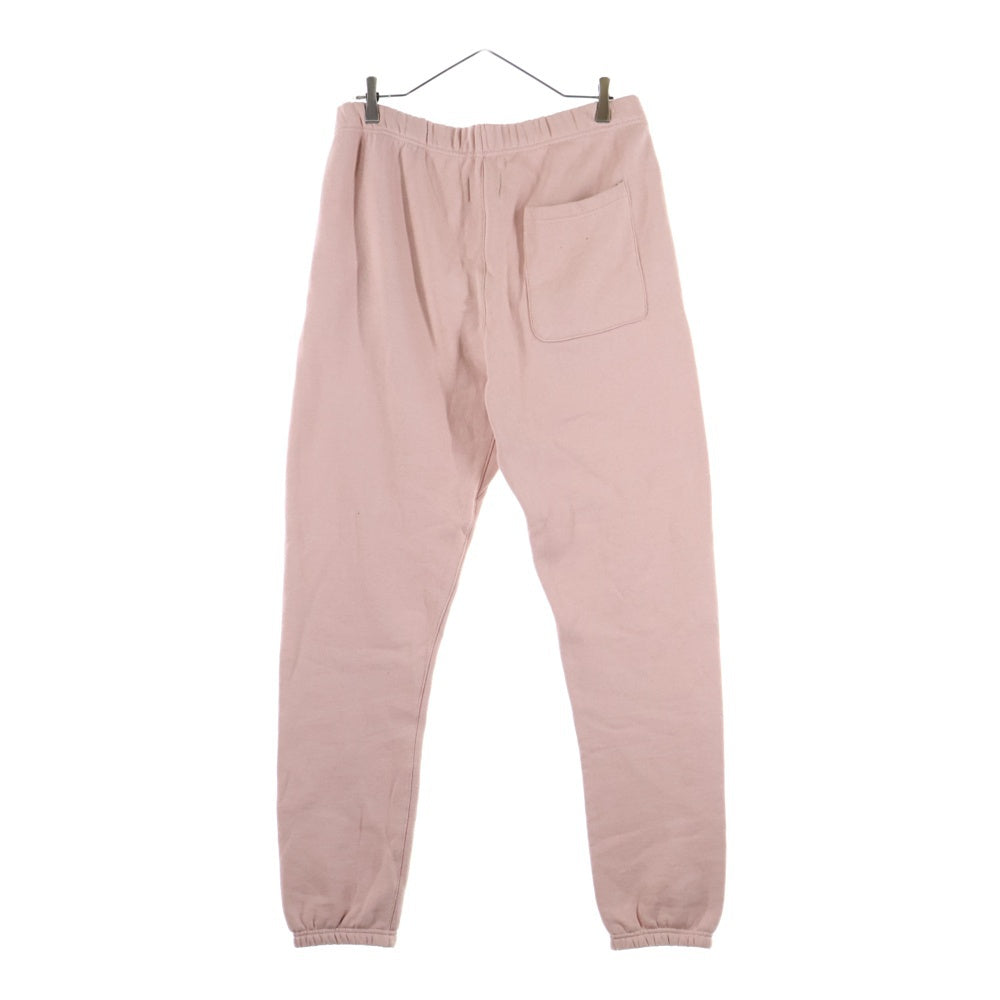 FEAR OF GOD ESSENTIALS(フィアオブゴッド エッセンシャルズ) フロントラバーロゴ スウェット ジョガー ロングパンツ ピンク
