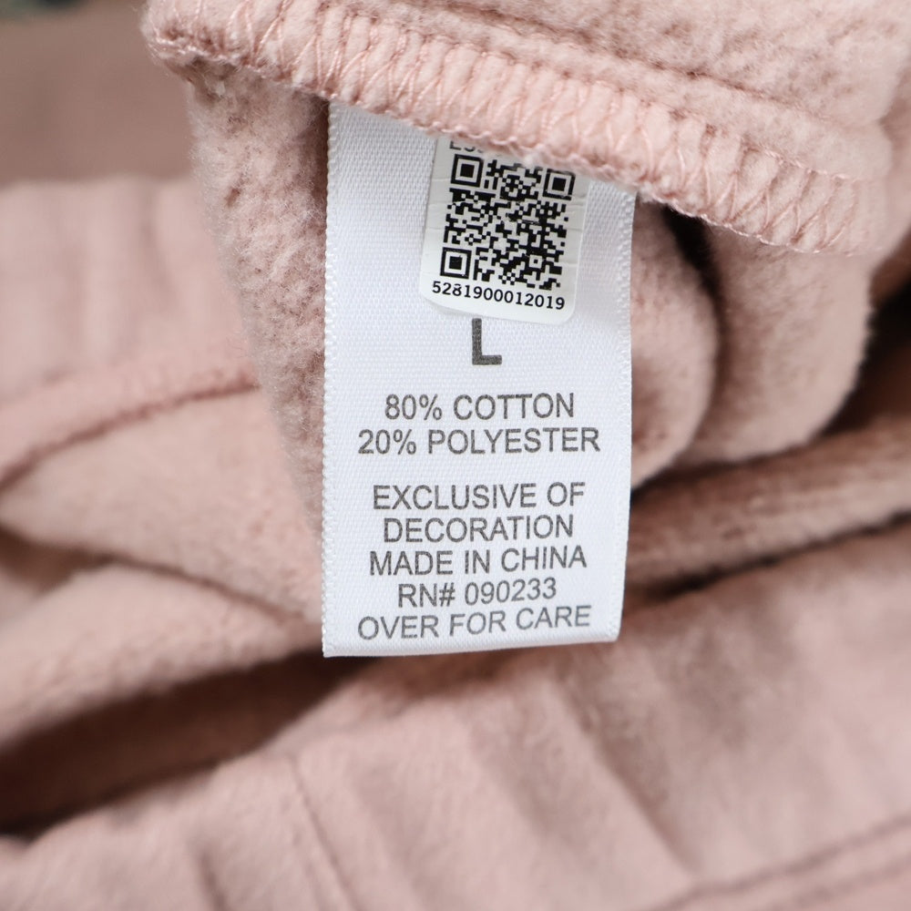 FEAR OF GOD ESSENTIALS(フィアオブゴッド エッセンシャルズ) フロントラバーロゴ スウェット ジョガー ロングパンツ ピンク