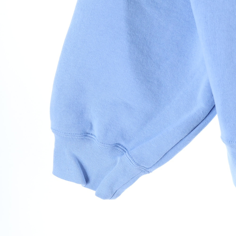 SUPREME(シュプリーム) 24AW Satin Applique Hooded Sweatshirt サテン アップリケ バックロゴ スウェットプルオーバーパーカー ライトブルー