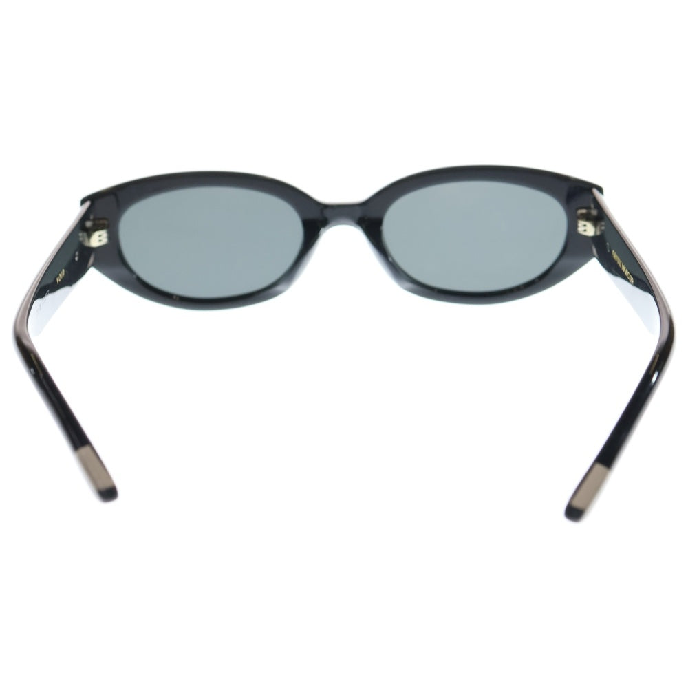 GENTLE MONSTER(ジェントルモンスター) VOID 01 オーバルサングラス メガネ ブラック/シルバー