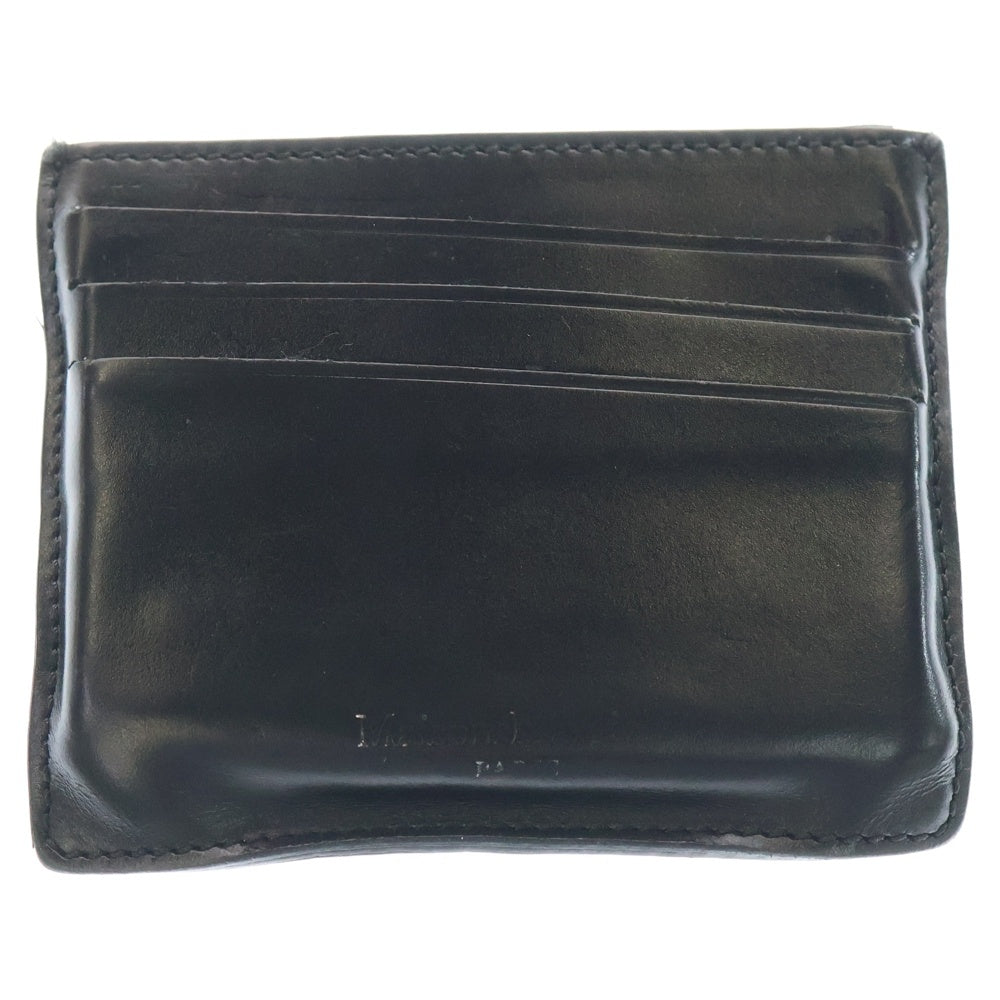 Maison Margiela 11(メゾンマルジェラ11) 4ステッチ 5スロット カードケース ブラック