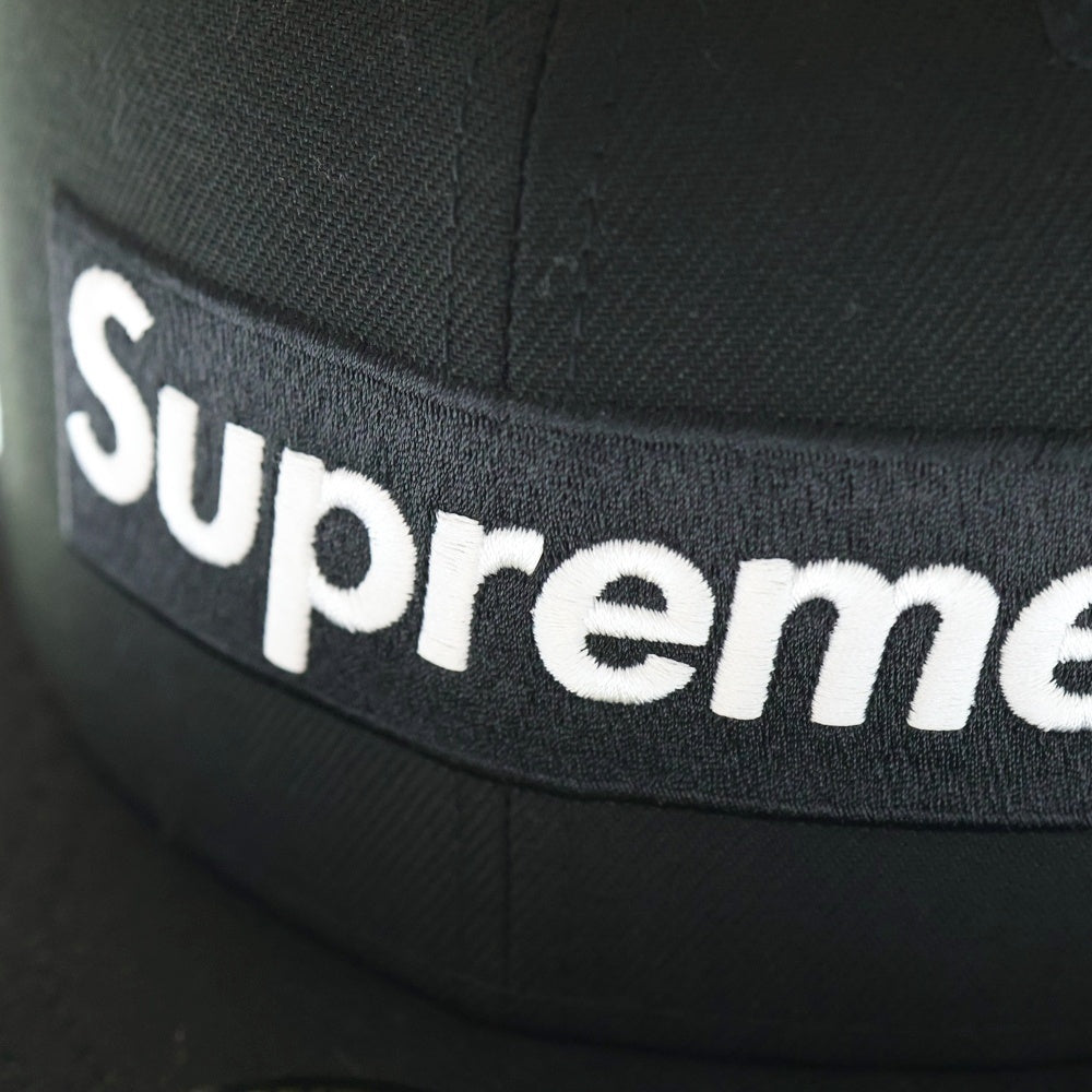 SUPREME(シュプリーム) 25SS ×NEW ERA Championship box logo ニューエラ チャンピオンシップ ボックスロゴ ベースボールキャップ 帽子 ブラック