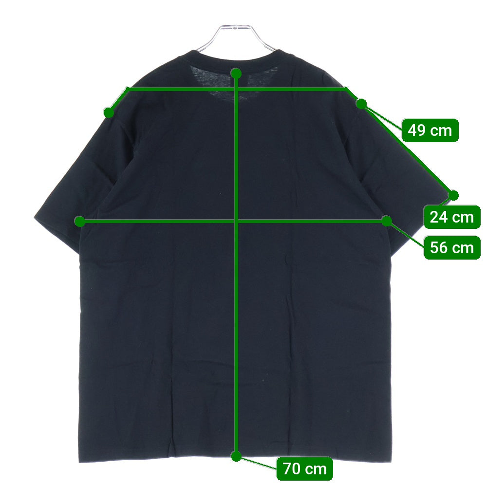 SUPREME(シュプリーム) 25AW Y's by Yohji Yamamoto Star Tee ワイズ ヨウジ ヤマモト スター ロゴプリント クルーネック半袖Tシャツ カットソー ブラック