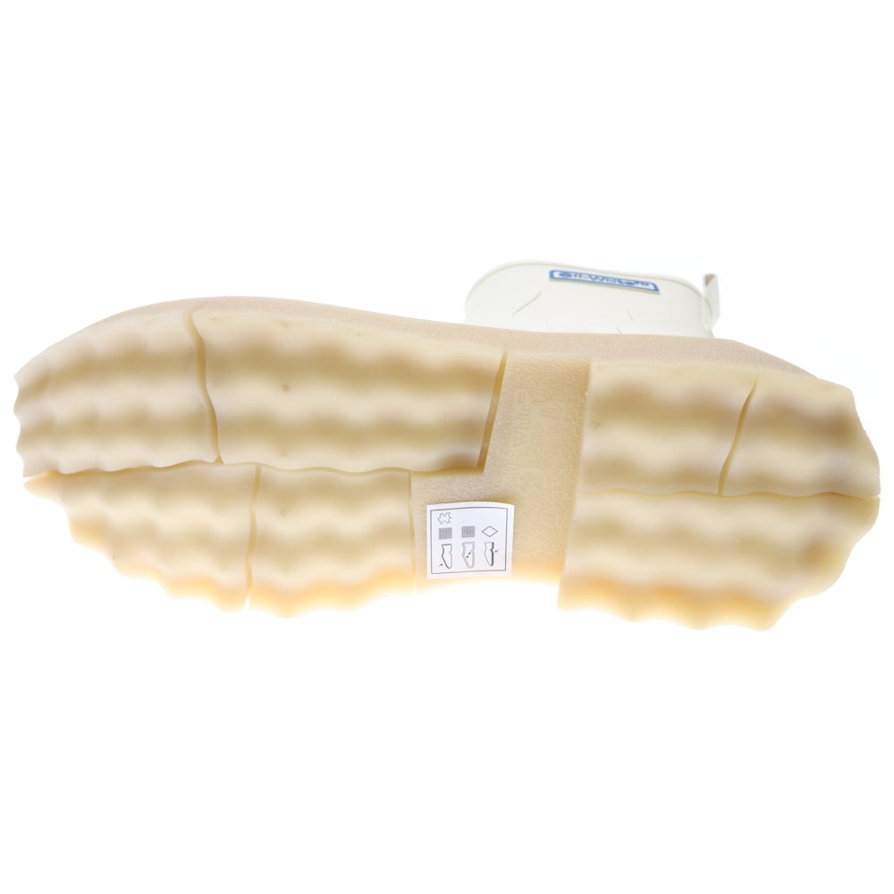 OFF-WHITE(オフホワイト) 22AW RUBBER RAIN BOOT サイドロゴ ラバー ハイカット レインブーツ ホワイト