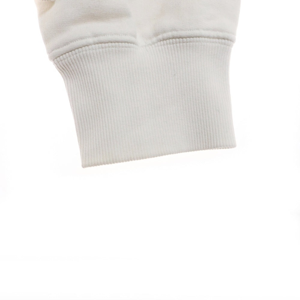 Christian Dior(クリスチャンディオール) クチュール ロゴエンブロイダリー スウェットプルオーバーパーカー ホワイト 243J691A0531 レディース