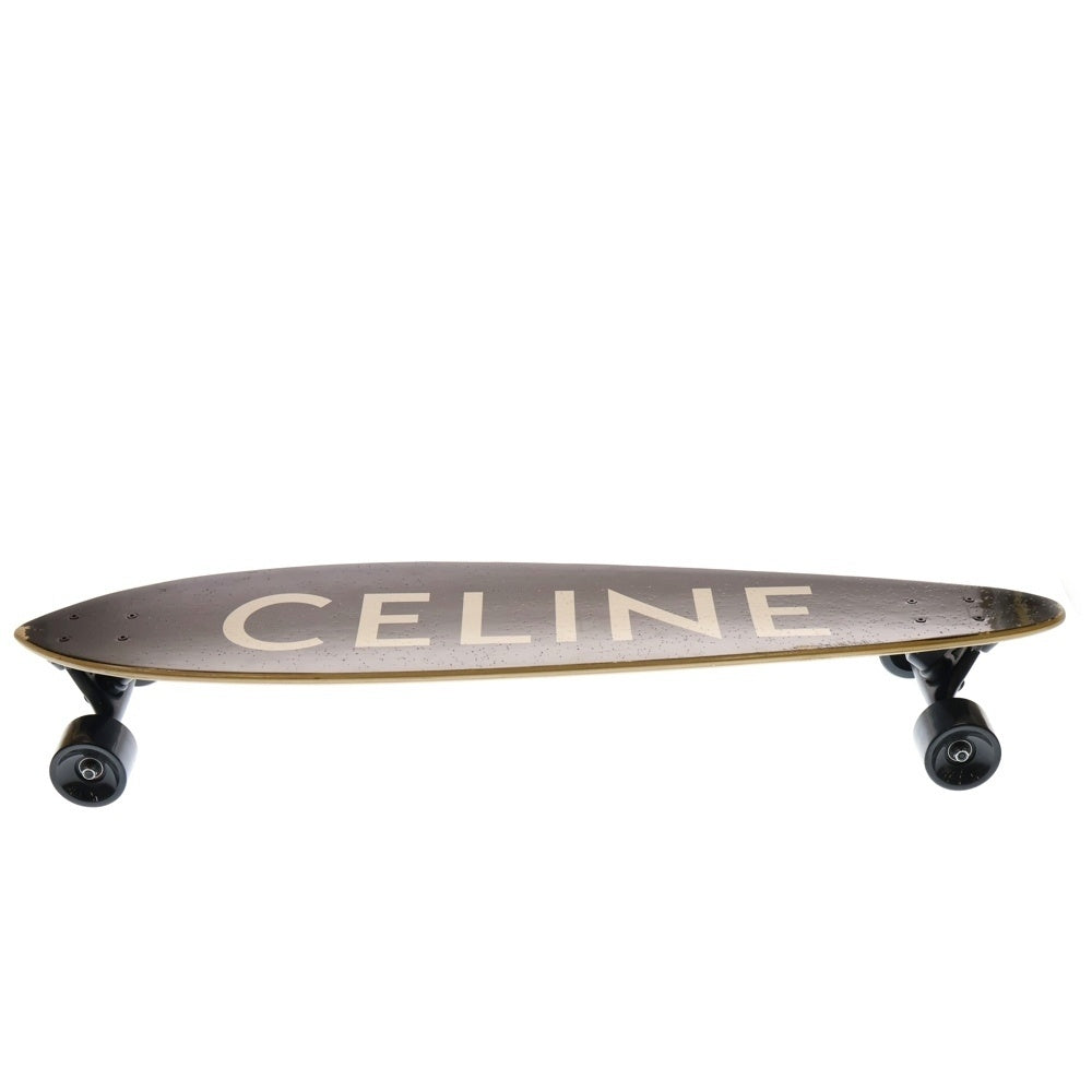 CELINE(セリーヌ) ミニ クルーザー ロゴプリント スケートボード ブラック