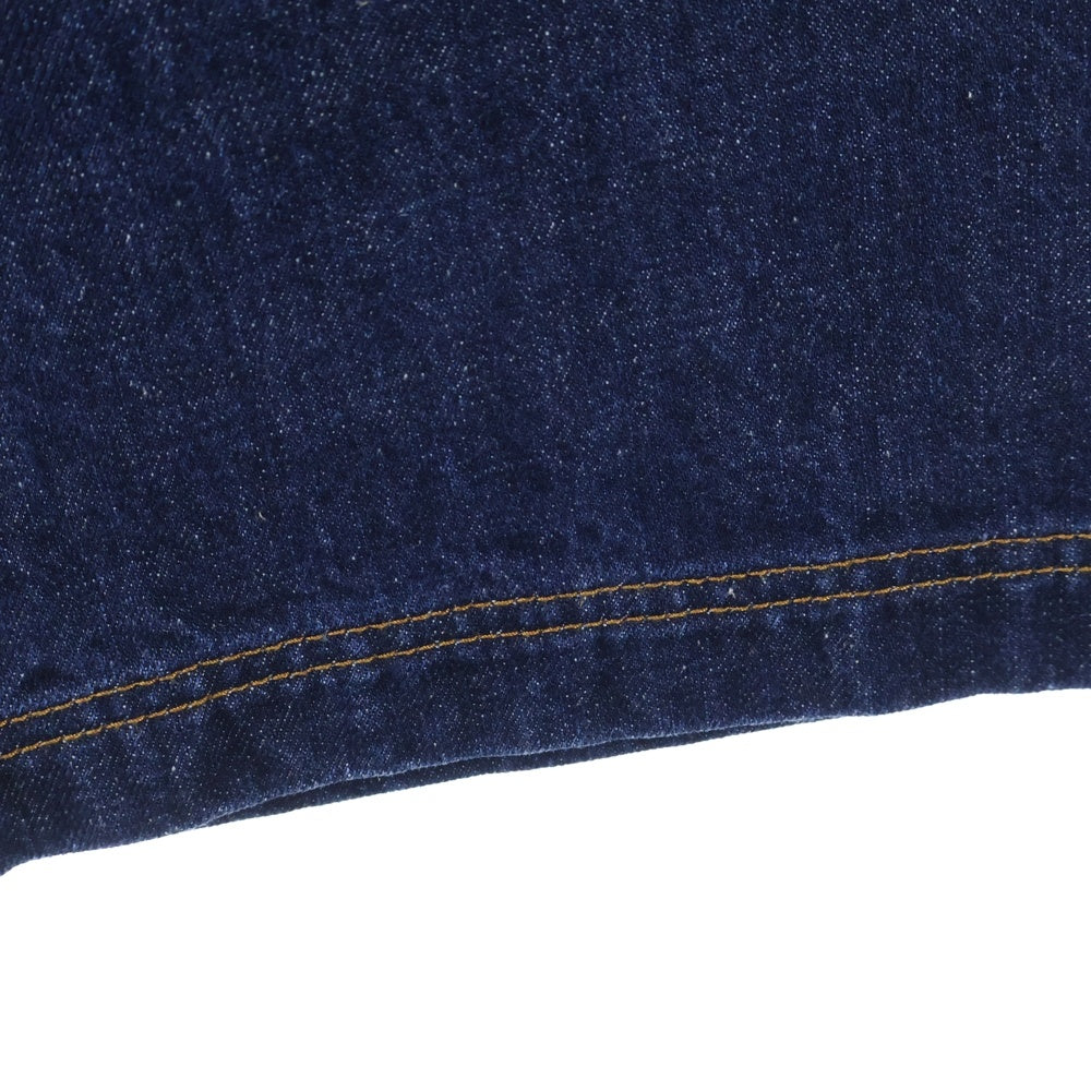 Christian Dior(クリスチャンディオール) 22SS ロゴレザーパッチ アジャスター カーゴジーンズ デニムパンツ インディゴ レディース 222P02A3524