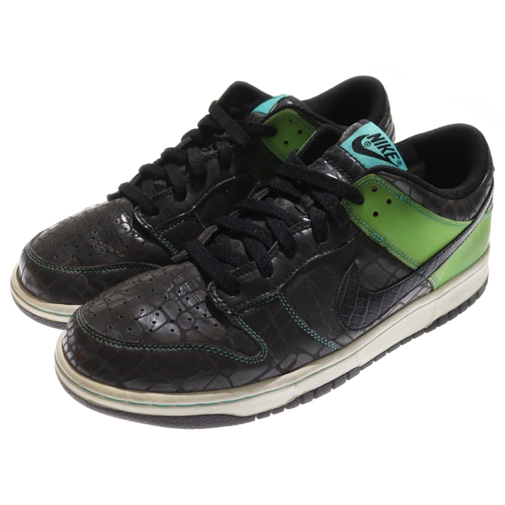 NIKE(ナイキ) 【観賞用 2006年製】 DUNK LOW UNTIFFANY ダンク アンティファニー ローカットスニーカーブラック/グリーン US9.5/27.5cm 309431-903