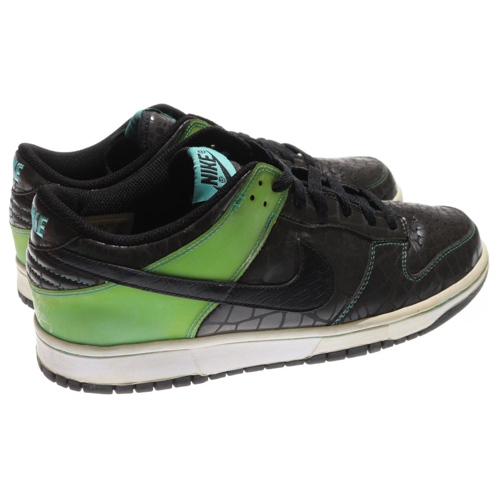 NIKE(ナイキ) 【観賞用 2006年製】 DUNK LOW UNTIFFANY ダンク アンティファニー ローカットスニーカーブラック/グリーン US9.5/27.5cm 309431-903